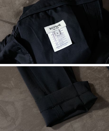 《BOYSHE Basic Suit》スリムスラックス【単品】【6 color】