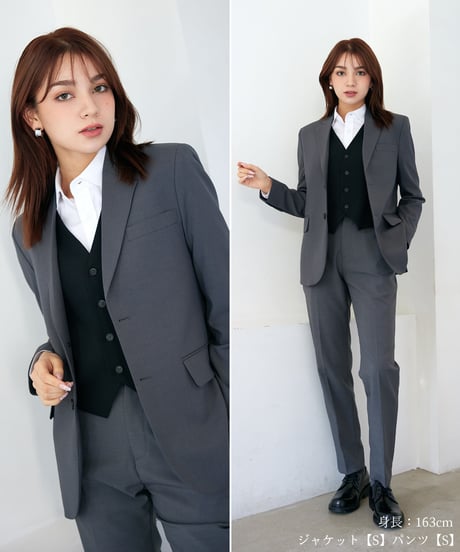 《BOYSHE Basic Suit》スリムスラックス【単品】【6 color】