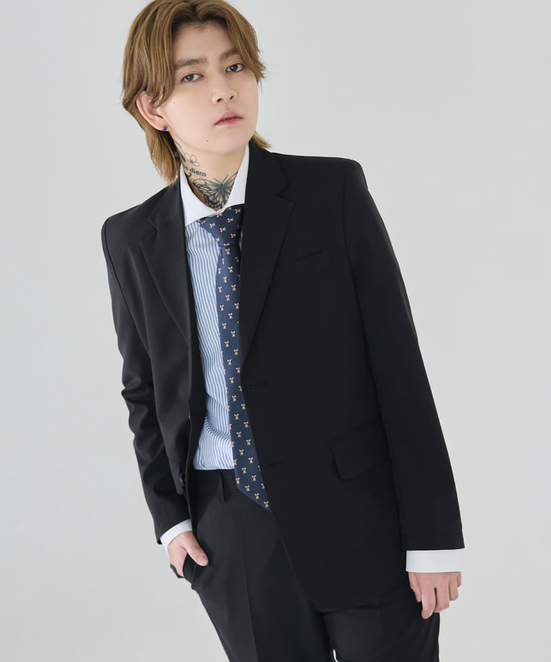 BOYSHE Cool Summer Suit》シングルブレスト＆スリムスラックス 