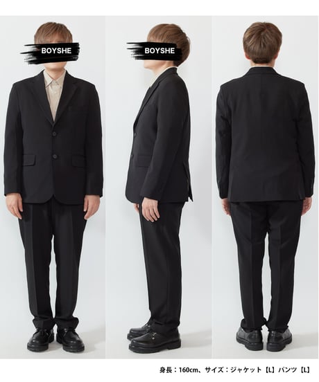 《BOYSHE Basic Suit》スリムスラックス【単品】【6 color】