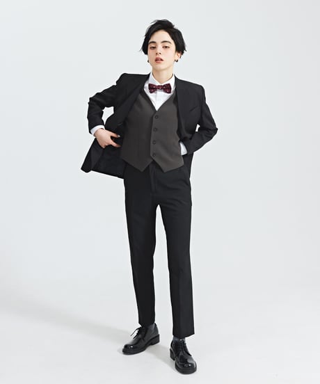 《BOYSHE original》ノーカラーベスト【2 color】【3 size】