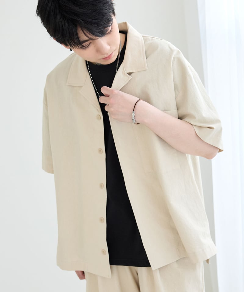 六角ナット&ボール レザーブレスレット【3 color】 | BOYSHE