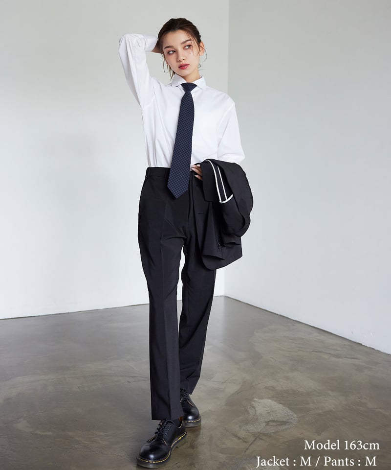BOYSHE Cool Summer Suit》シングルブレスト＆スリムスラックス 