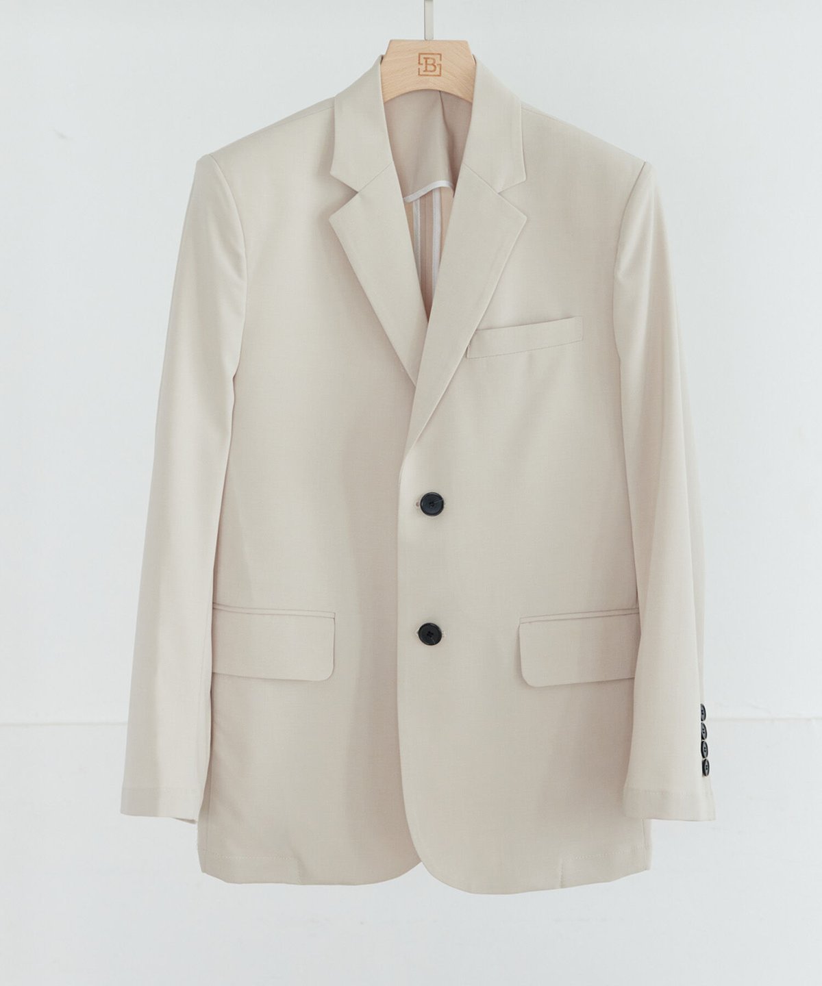 BOYSHE Cool Summer Suit》シングルブレスト＆スリムスラックス【セットア
