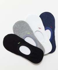 Wカバーソックス・フットカバー【4 color】