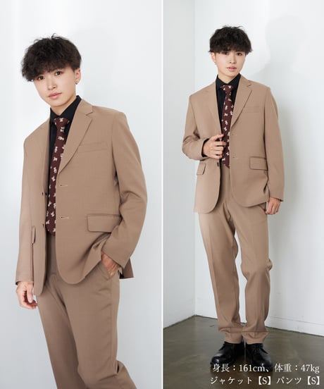 《BOYSHE Basic Suit》スリムスラックス【単品】【6 color】