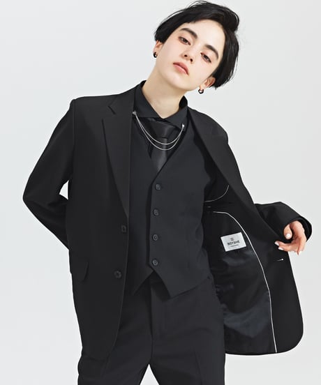 《BOYSHE original》ノーカラーベスト【2 color】【3 size】