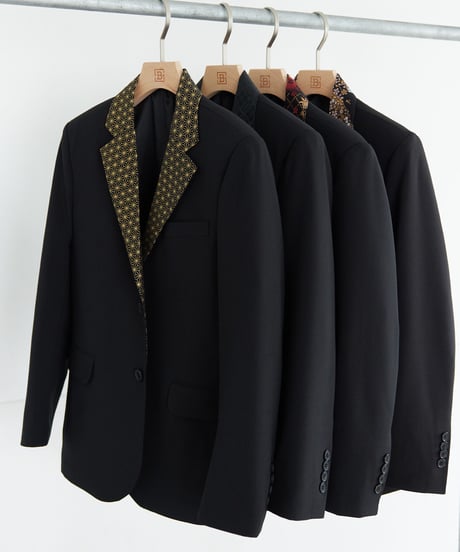 《BOYSHE Premium Suit Japanese Pattern 》シングルブレストジャケット【単品】【4種】