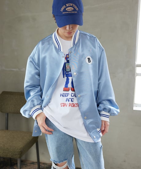 《BOYSHE original》 BOYSHEパッチ スタジャン【2 color】