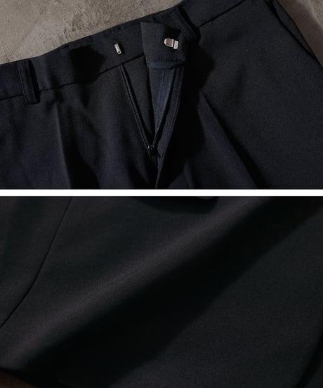 《BOYSHE Basic Suit》シングルブレスト＆スリムスラックス【セットアップ】ブラック