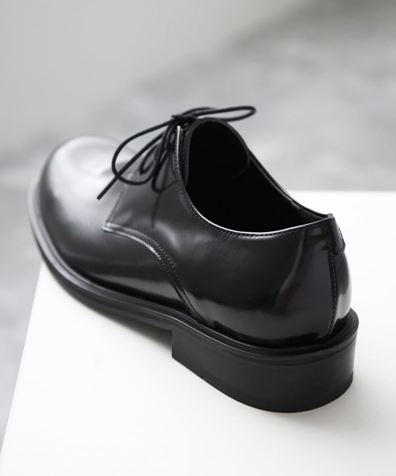 junhashimoto ドレスシューズ 本革 プレーントゥ 茶 2314T