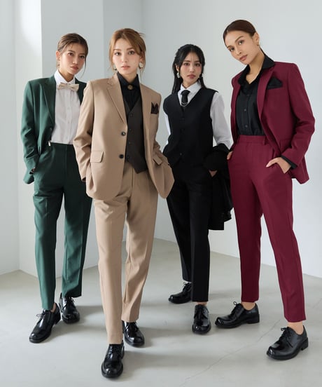 《BOYSHE Basic Suit》シングルブレスト【単品】【6 color】
