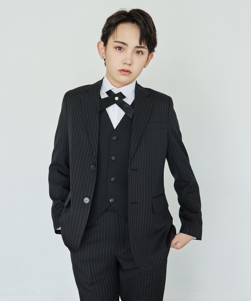 BOYSHE Stripe Suit》シングルブレスト＆スリムスラックス 