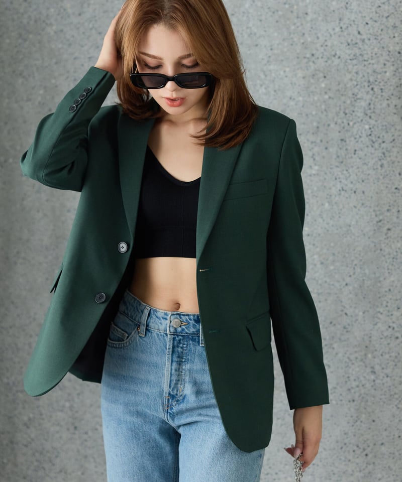BOYSHE Basic Suit》シングルブレスト＆スリムスラックス