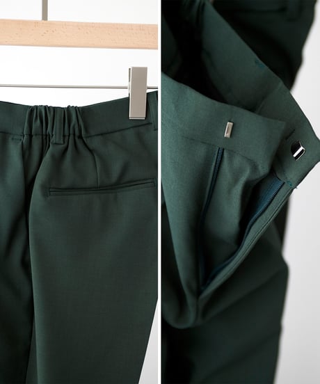 《BOYSHE Basic Suit》シングルブレスト＆スリムスラックス【セットアップ】グリーン