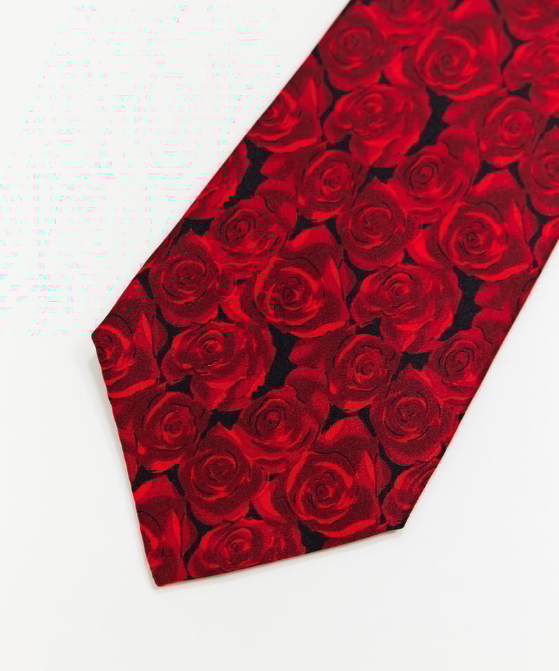 ドルガバ ネクタイ　薔薇 シルク薔薇ネクタイ | BOYSHE