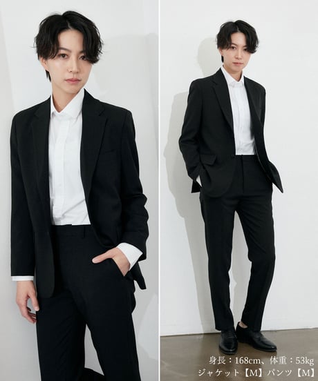 《BOYSHE Basic Suit》スリムスラックス【単品】【6 color】