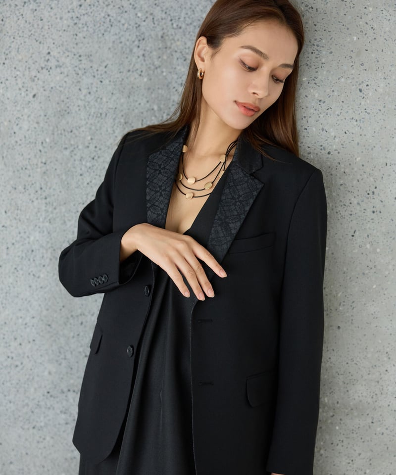 BOYSHE Premium Suit Japanese Pattern 》シングルブレスト