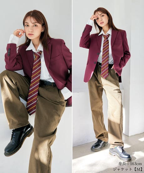 《BOYSHE Basic Suit》シングルブレスト【単品】【6 color】