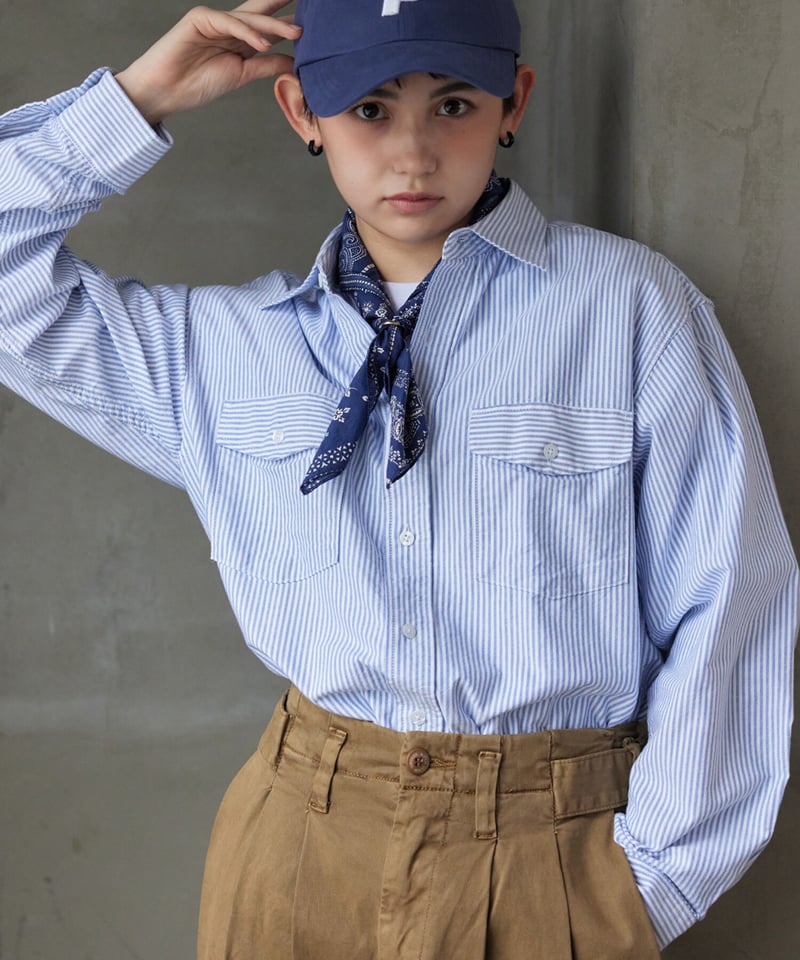バンダナ柄 四角スカーフ / スカーフリング付【4 color】 | BOYSHE