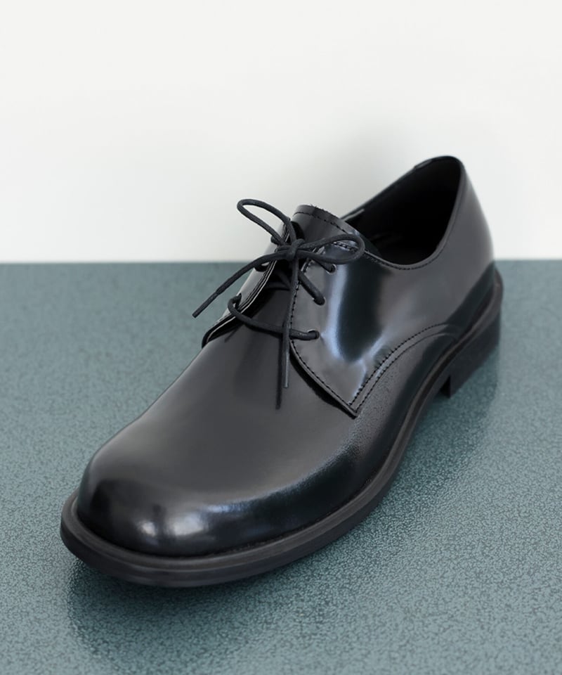 ダービーシューズ 靴 cussil/クシル】【+6.5cm】プレーンワイドトゥ