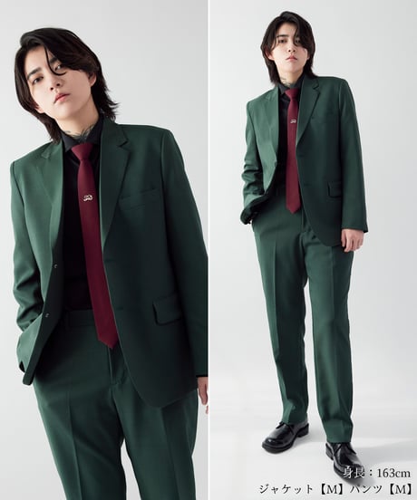 《BOYSHE Basic Suit》シングルブレスト【単品】【6 color】