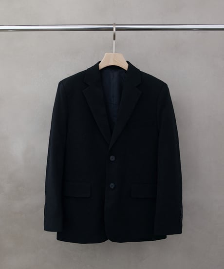 《BOYSHE Basic Suit》シングルブレスト＆スリムスラックス【セットアップ】ブラック