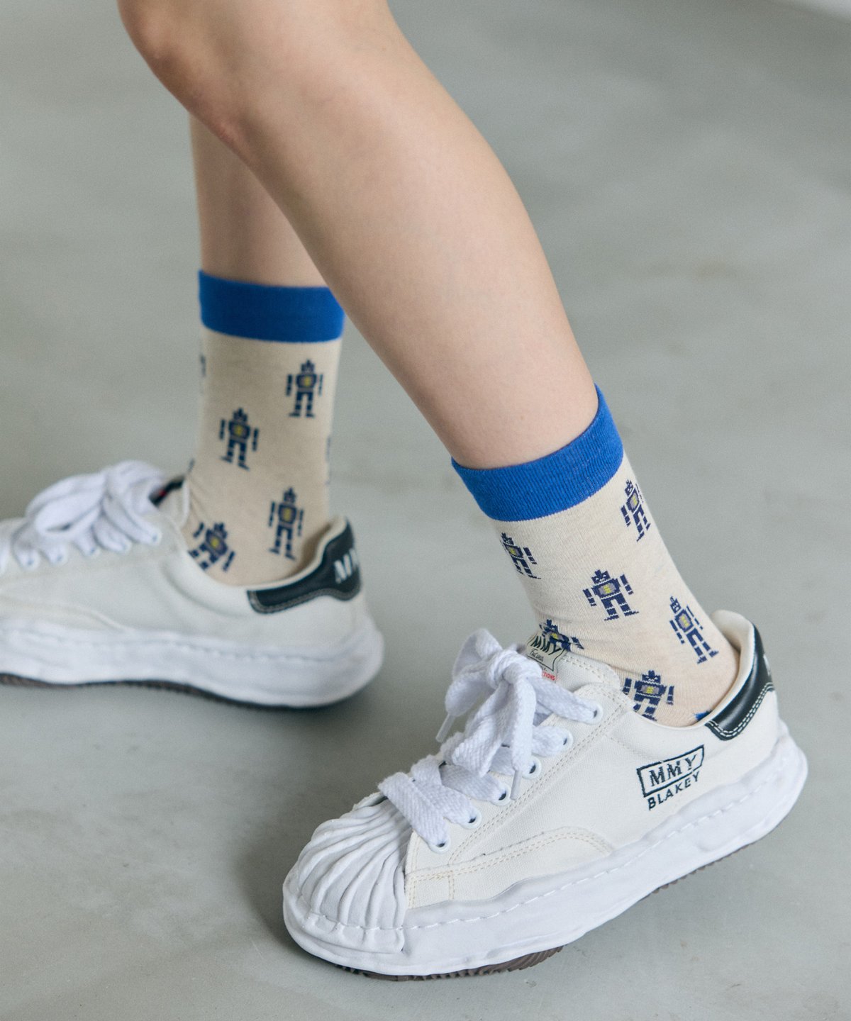 ロボット 配色ソックス【2 color】 | BOYSHE ロボット 配色ソックス【2 color】 | BOYSHE