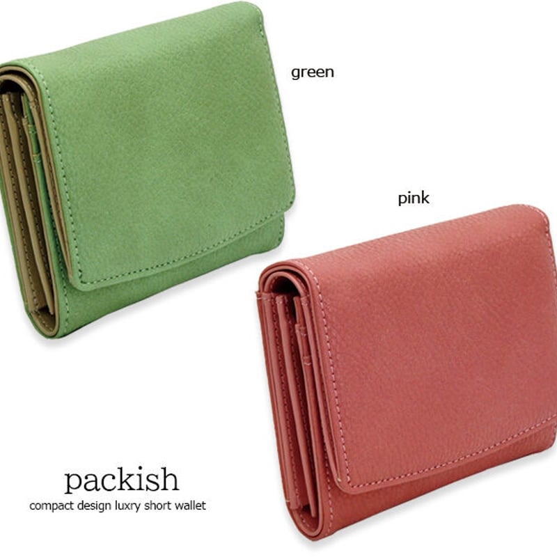 在庫処分セール 】 packish 二つ折り財布 | kanoa Bag & Wallet