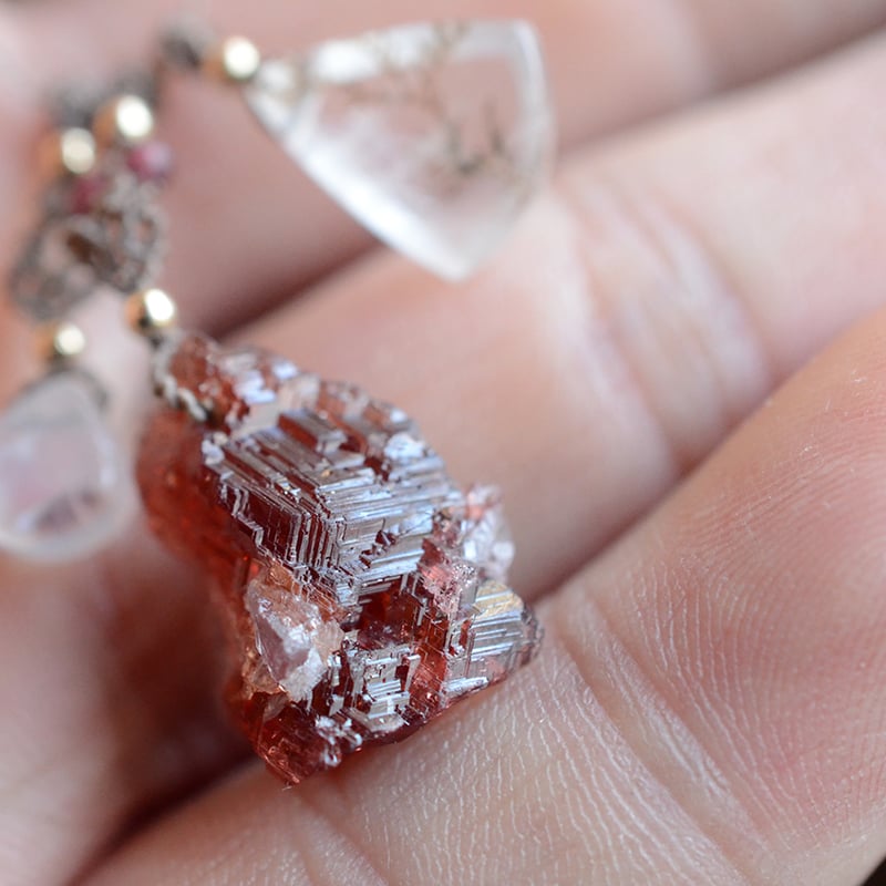 柘榴 Garnet/柘榴石 首飾り | あいのて