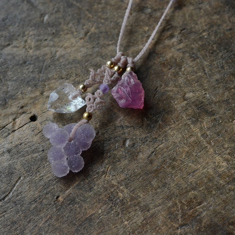 グレープアゲート グレープクォーツ グレープクォーツ グレープ