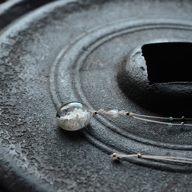 White Garden Quartz/庭園水晶 首飾り | あいのて