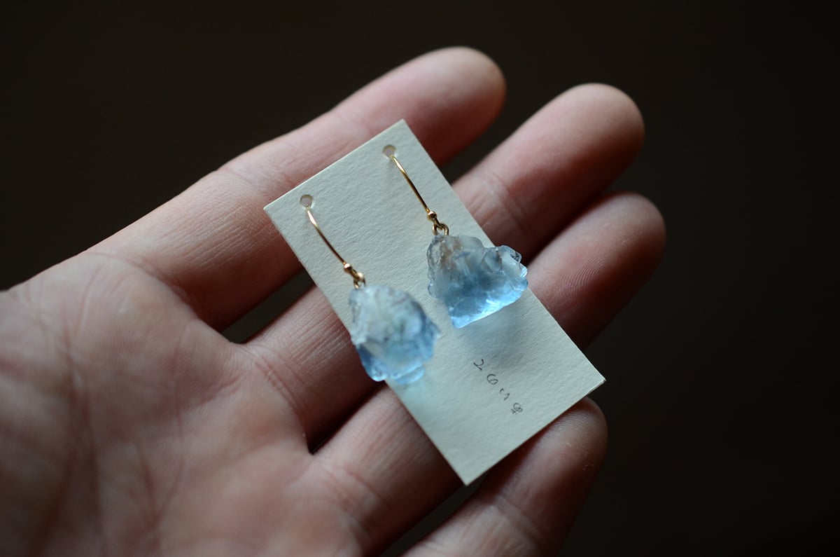 Blue Fluorite/蛍石 サークルフック2 | あいのて