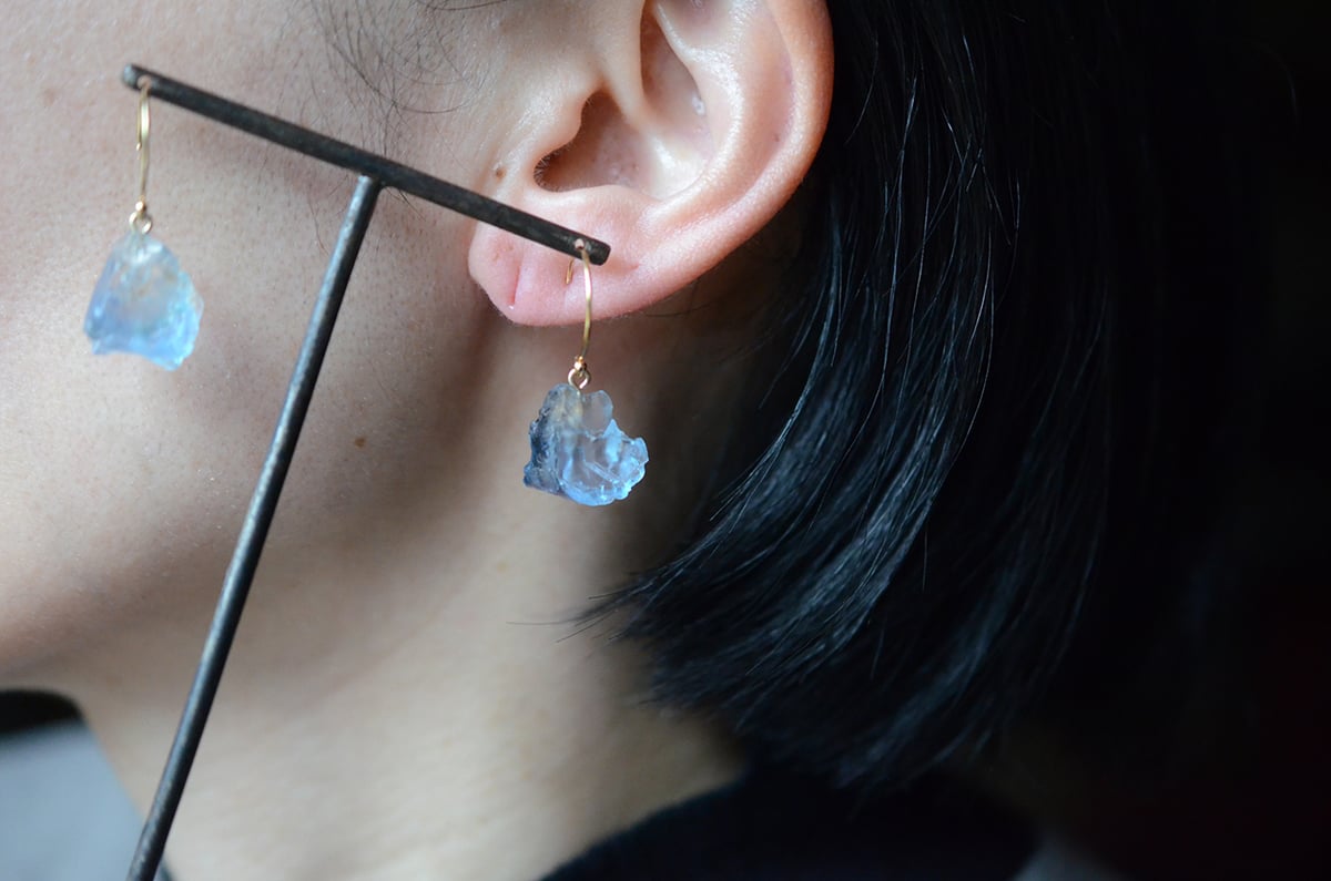 Blue Fluorite/蛍石 サークルフック2 | あいのて