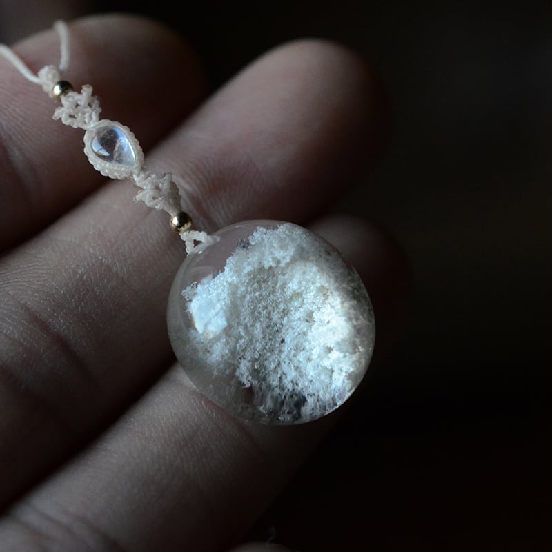 水晶の首飾り White Garden Quartz/庭園水晶 首飾り | あいのて