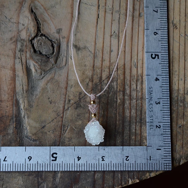 Crystal/金平糖水晶 /鉱物ネックレス | あいのて