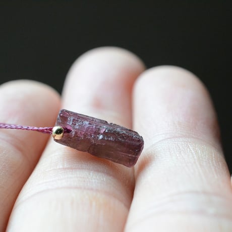Tourmaline/電気石　『一粒の鉱物』首飾り  ２