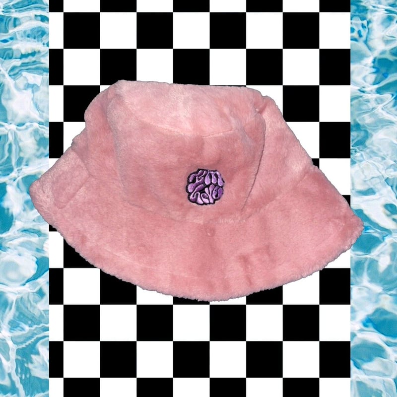 戦闘ロゴシリーズ〜I'm here刺繍バケハ Pink | AKKOGORILLA STORE