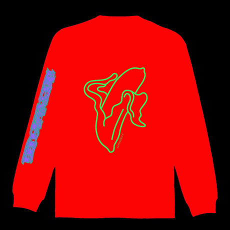 超普通ロンTee / レッド