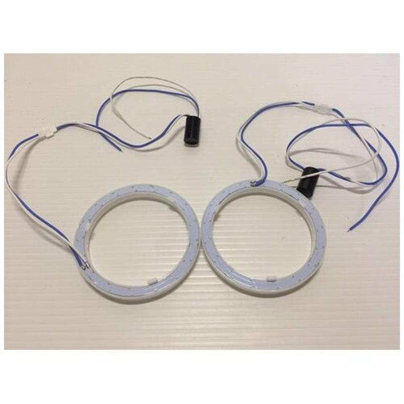 LEDイカリング乳白カバー90mm2個セット 白/ホワイト | ジェブレイズ