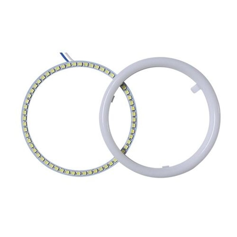 LEDイカリング乳白カバー90mm2個セット 白/ホワイト | ジェブレイズ