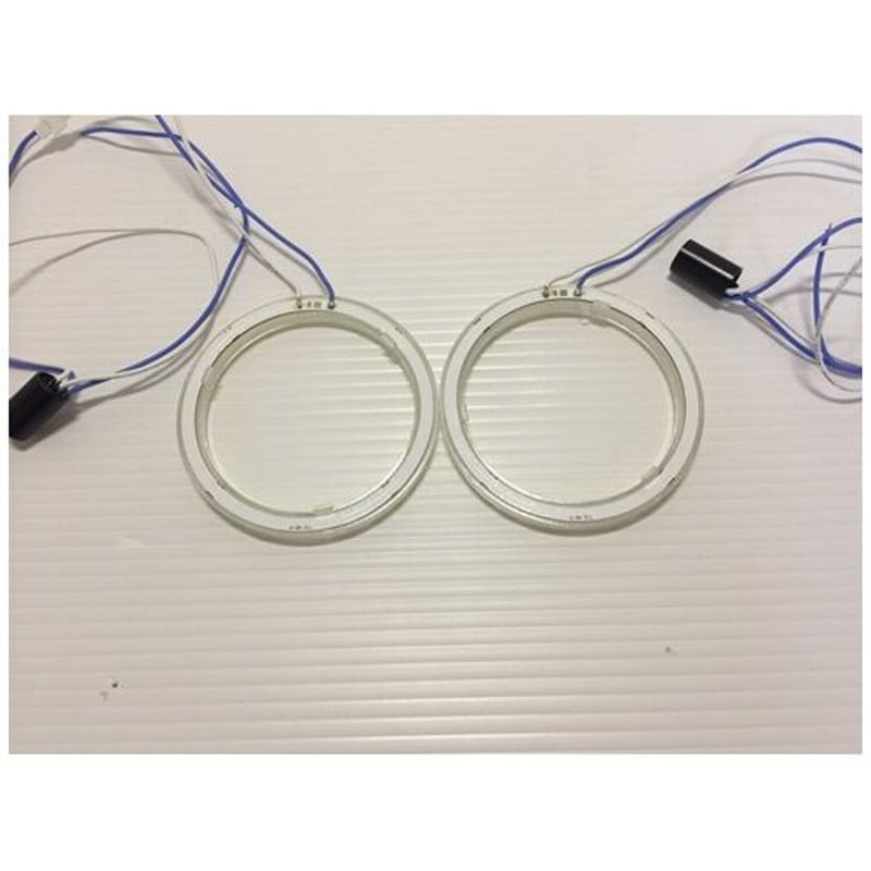 無極性 COBイカリング 90mm 2個セット 白/ホワイト | ジェ