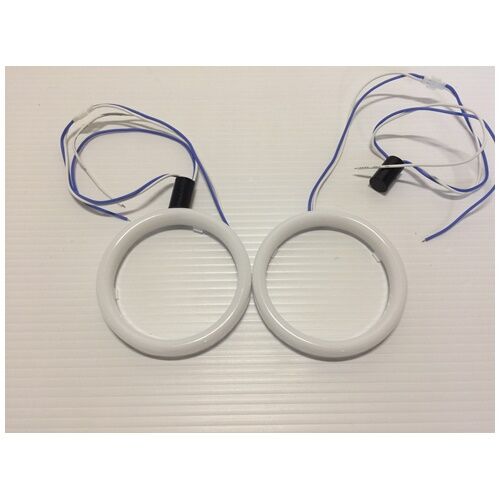 LEDイカリング乳白カバー90mm2個セット 白/ホワイト | ジェブレイズ