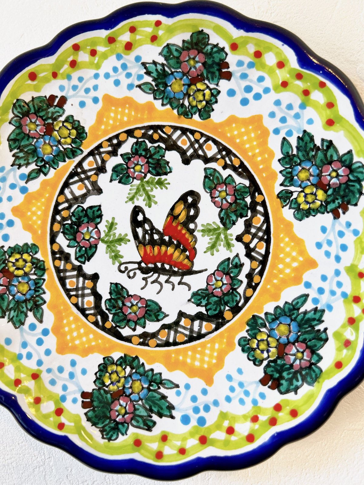 タラベラ焼き 飾り皿 | Diminutivo