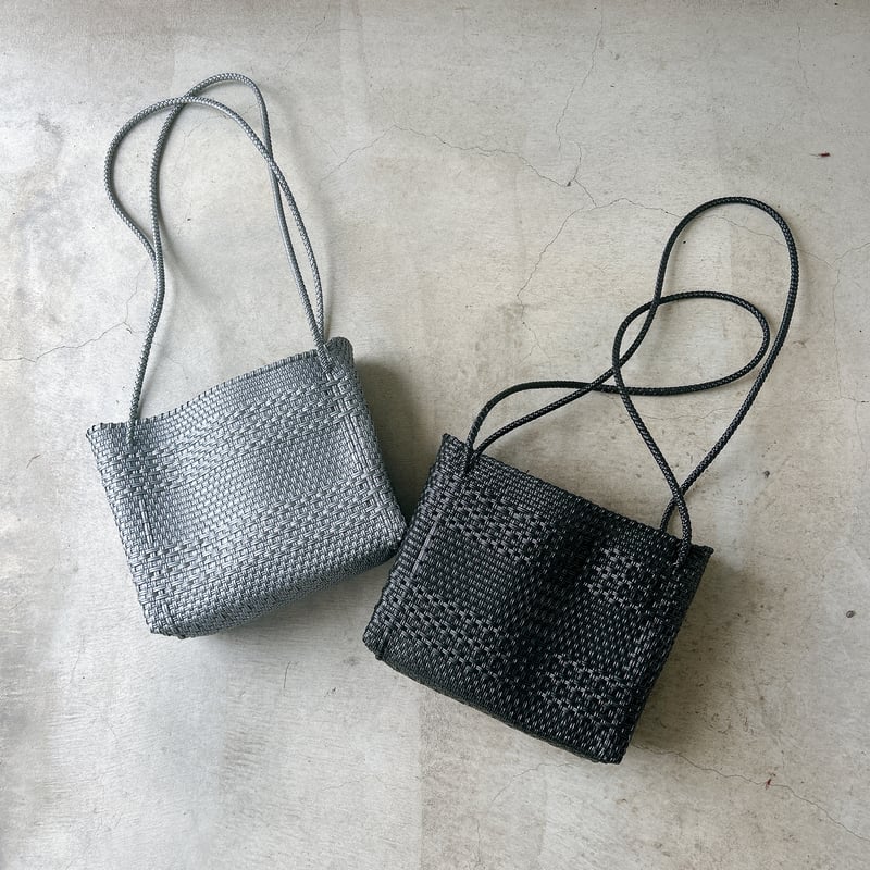 プラスチック】オアハカン ダブルボーダーチェーン ショルダー