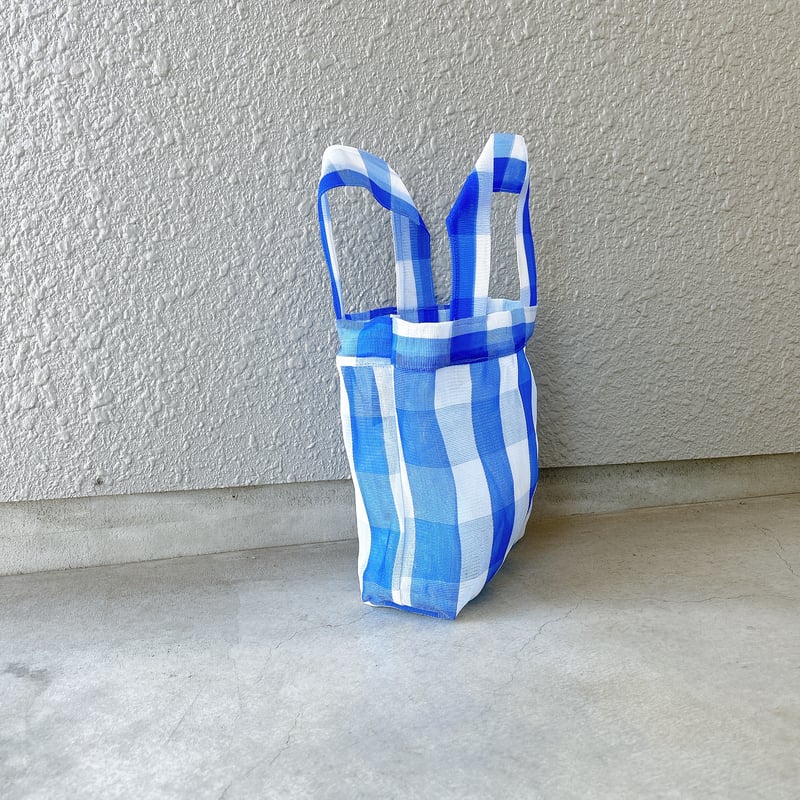 【メル・カリオ】 メルカドバッグS【平織り ブラック×メロン】 - メキシコ