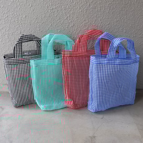 ディミヌティーボ　レザーハンドル トート TSUKIJI バッグ Diminutivo(ディミヌティーボ)の【セレクト】PLASTIC TSUKIJI