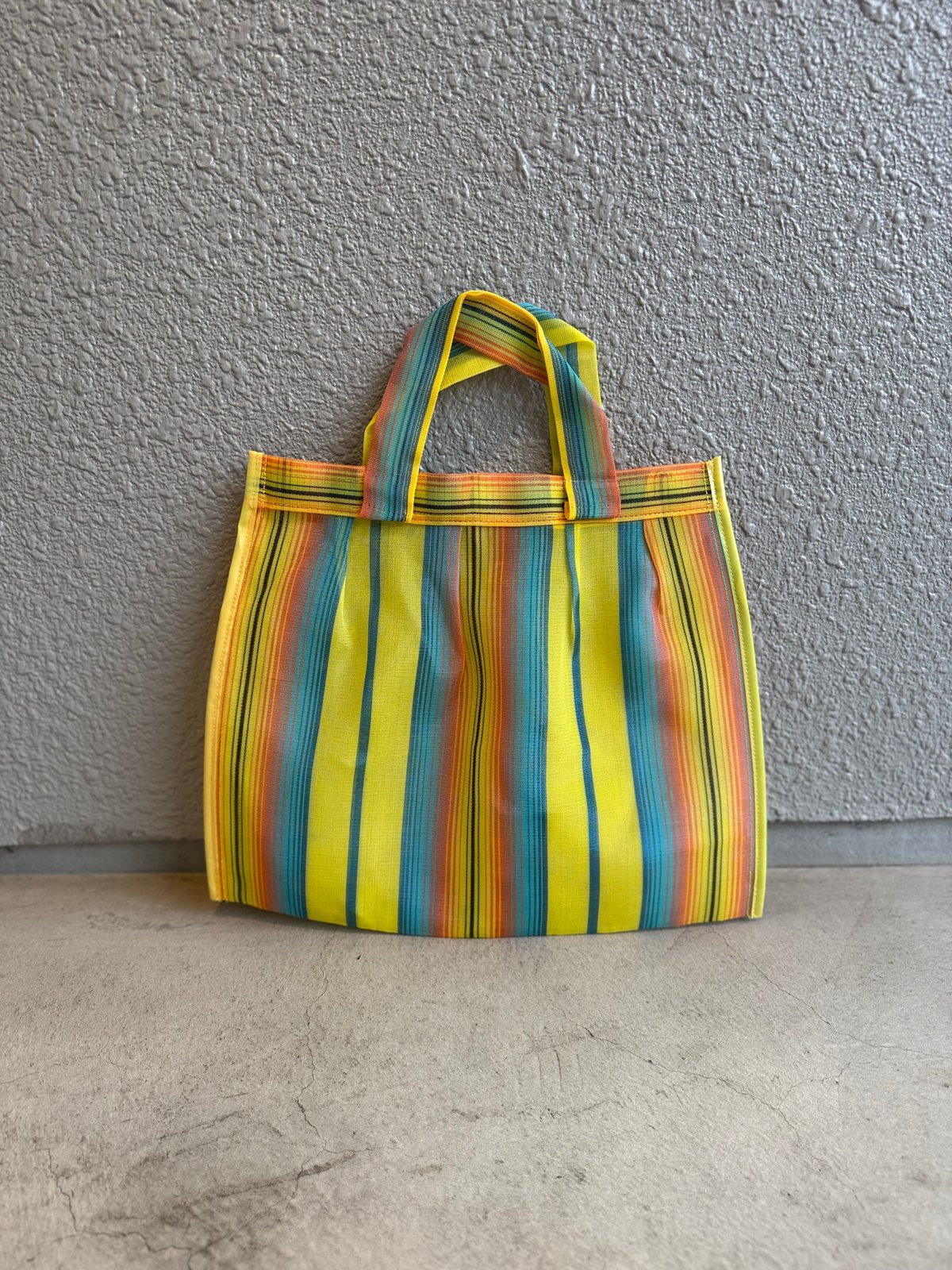 新品未使用]ludlow イエロー メッシュトート ダンベル パワー 新品未