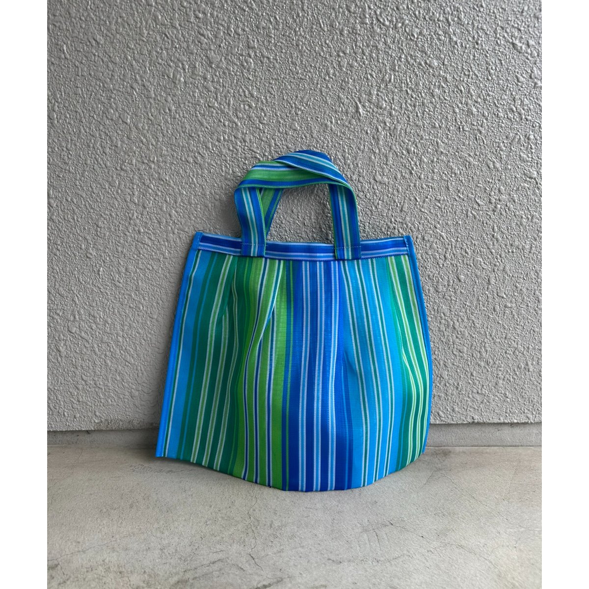 メッシュ】 ブリーツトート 小 ブルー系 | Diminutivo