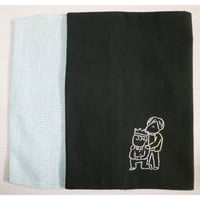 書をステディ町ヘレディゴー　A5ブックカバーくろみず